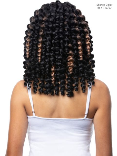 Harlem 125 Kima Braid 3X JAMAICAN BOUNCE 10" Crochet Braid (KJB10)