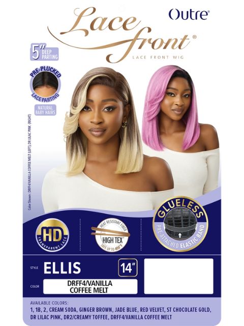 Outre HD Transparent Glueless Lace Front Wig -ELLIS