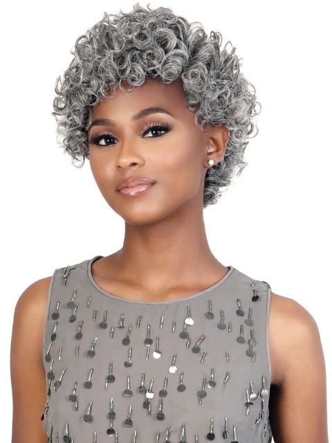 Motown Tress Silver Gray Hair Glueless HD Lace Wig - SVCL.RYAN