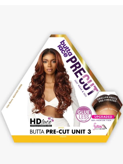 Sensationnel Butta Lace PreCut Glueless HD Lace Wig - PRE-CUT UNIT3