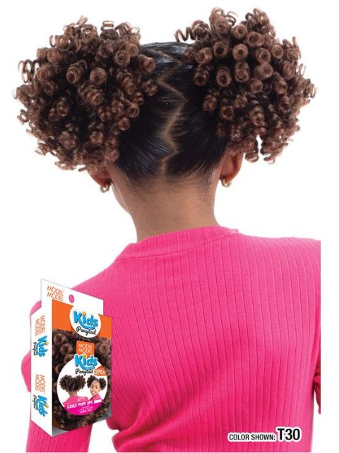 Model Model Glance Kids Ponytail - COILY PUFF 2PC