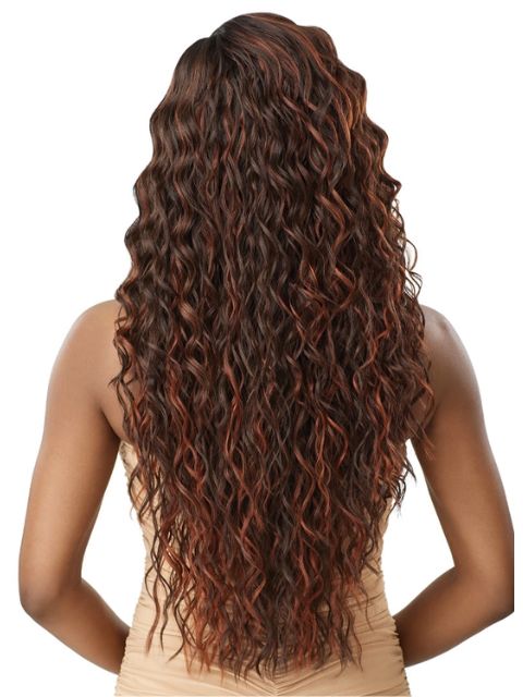 Outre Melted Hairline Wet & Wavy Premium Synthetic Glueless HD Lace Front Wig - DILARA