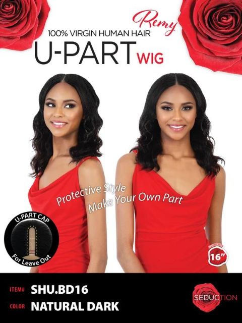 Seduction 100% Virgin Remy Human Hair  U-Part Wig - SHU.BD16