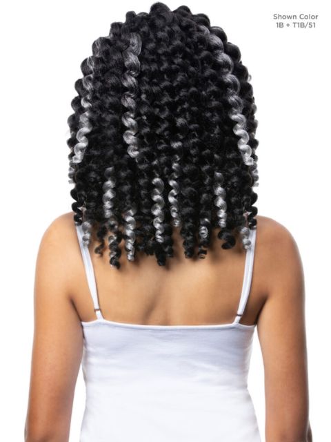 Harlem 125 Kima Braid 3X JAMAICAN BOUNCE 10" Crochet Braid (KJB10)