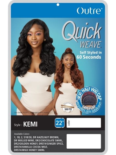 Outre Quick Weave Half Wig - KEMI