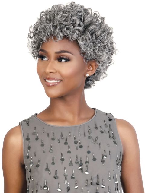 Motown Tress Silver Gray Hair Glueless HD Lace Wig - SVCL.RYAN