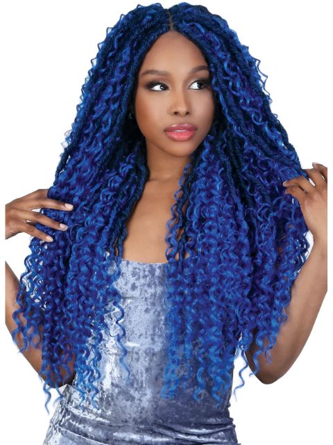 Motown Tress 3X MERMAID BOHO GODDESS LOCS 24" Pre-Looped Crochet- C.MMLOC243