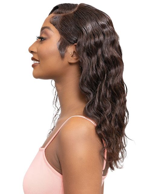 Janet Collection 100% Natural Virgin Remy Human Hair HD 360 with 13X4 Frontal Part Glueless HAYDEN Lace Wig