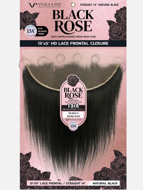 Vivica A Fox Black Rose 13X5 HD Lace Frontal Closure- STRAIGHT
