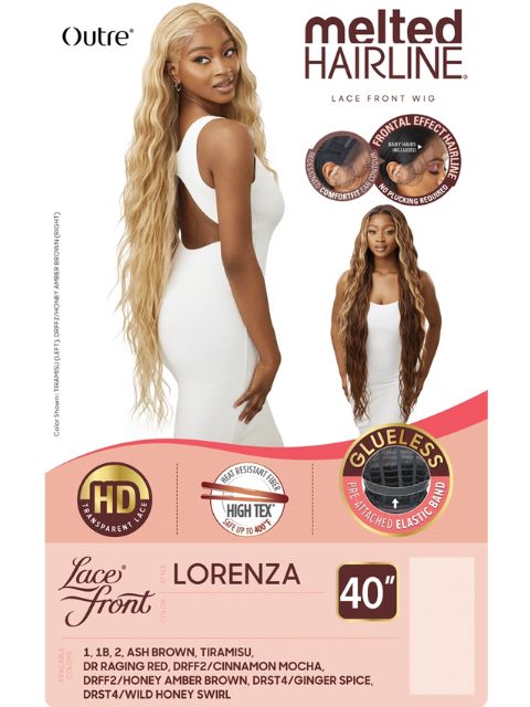 Outre Melted Hairline Premium Synthetic Glueless HD Lace Front Wig - LORENZA