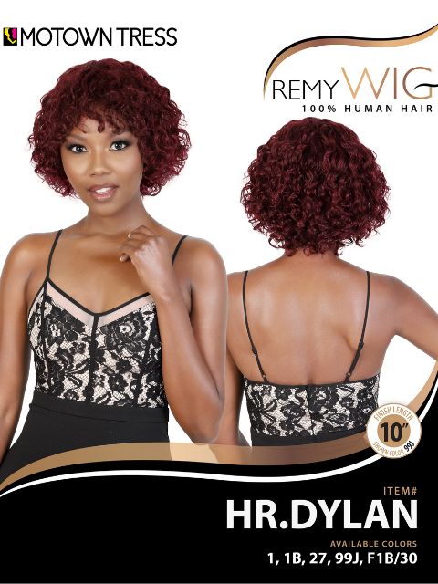 Motown Tress Remy Human Hair Wig - HR.DYLAN