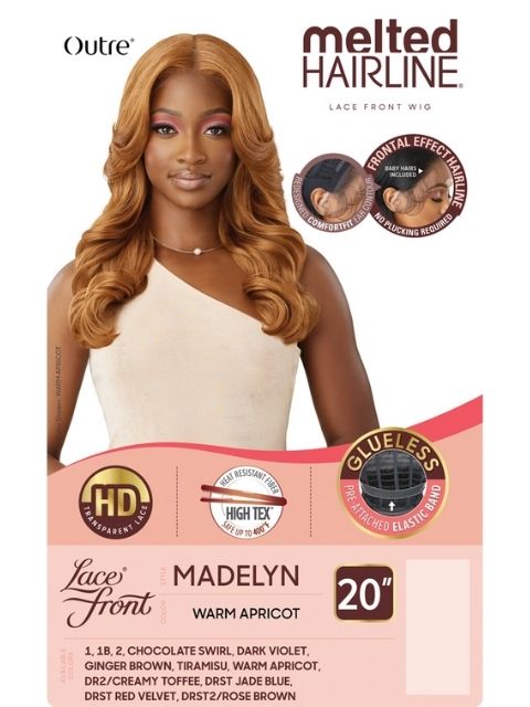 Outre Melted Hairline Premium Synthetic Glueless HD Lace Front Wig - MADELYN