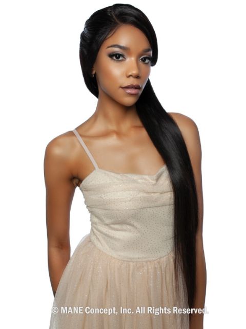 Mane Concept 100% Unprocessed Human Hair Trill 13x4 HD Glueless Lace Wig - TRE2117 STRAIGHT 30"