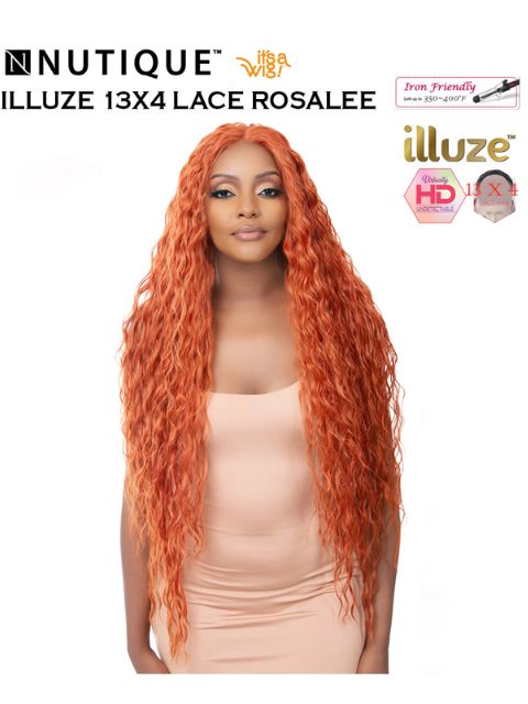 Nutique Illuze Virtually Undetectable 13x4 Glueless HD Lace Front Wig - ROSALEE