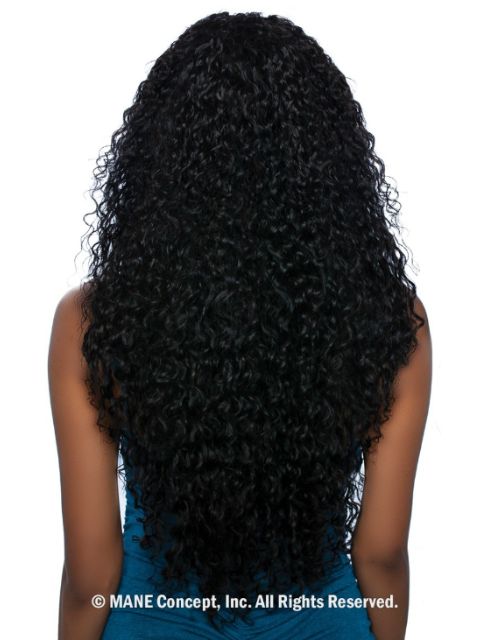 Mane Concept 100% Unprocessed Human Hair Trill 13x4 HD Lace Wig - MALAYSIAN CURL 24"-32"  (TRFL230624-32)