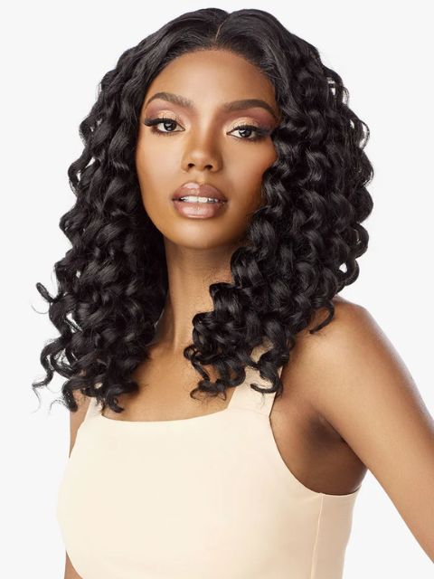 Sensationnel Premium Synthetic CURLS KINKS & CO_KINKY EDGES Y-PART KINKY ROD CURL 18"" Wig