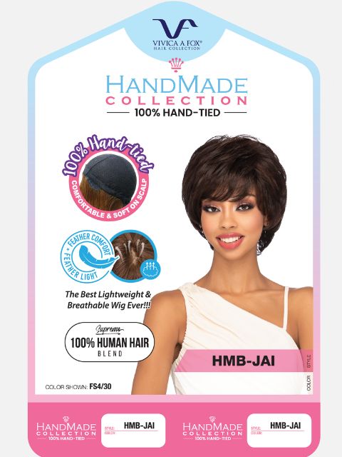 Vivica A Fox HandMade Collection 100% Human Hair Blend Wig - HMB-JAI