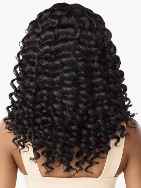 Sensationnel Premium Synthetic CURLS KINKS & CO_KINKY EDGES Y-PART KINKY ROD CURL 18"" Wig