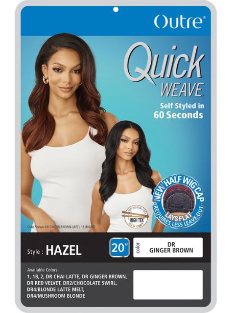 Outre Quick Weave Half Wig - HAZEL