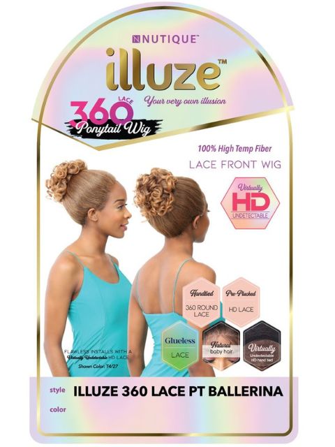 Nutique Illuze 360 Ponytail Lace Wig - PT BALLERINA