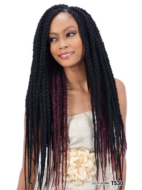 Shake N Go Equal 3X CUBAN TWIST 16" Double Strand Style Braid