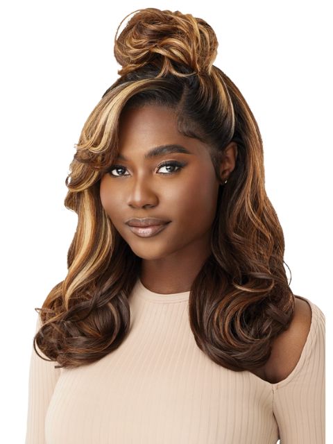 Outre Melted Hairline Premium Synthetic Glueless HD Lace Front Wig - SHELBY