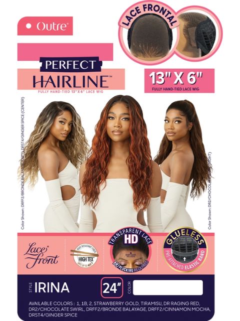 Outre Perfect Hairline Fully Hand-Tied 13X6 Glueless HD Lace Front Wig  - IRINA