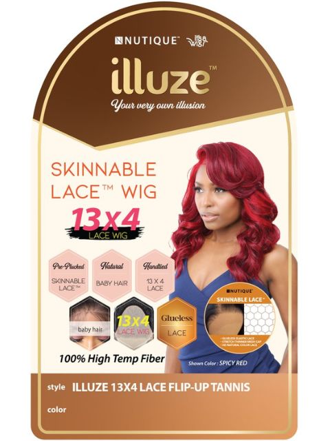 Nutique Illuze HD Glueless Lace 13x4 Flip-Up Lace Front Wig - TANNIS