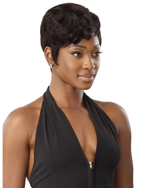 Outre Fab & Fly Gray Glamour 100% Human Hair Wig - HH-RIRI