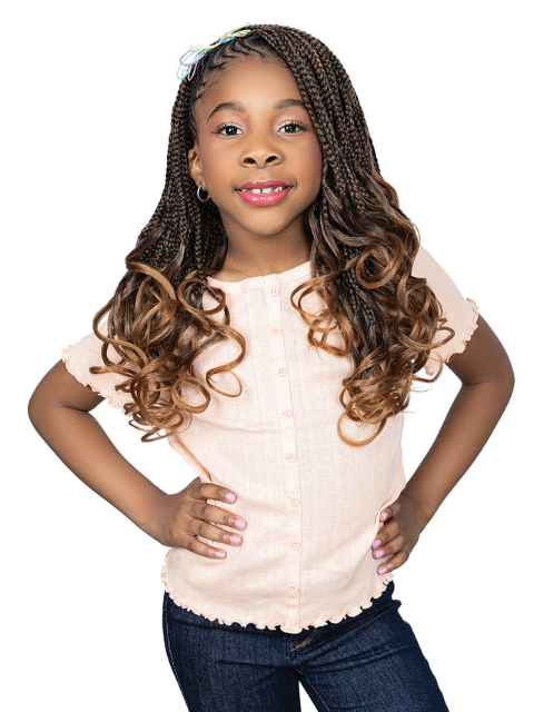 [MULTI PACK DEAL]  Janet Collection Nala Tress TEENY 3X PRE-STRETCHED FRENCH CURL Braid 32"-5 PCS