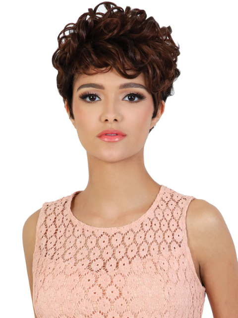 Motown Tress Premium Collection Day Glow Wig - TRINI