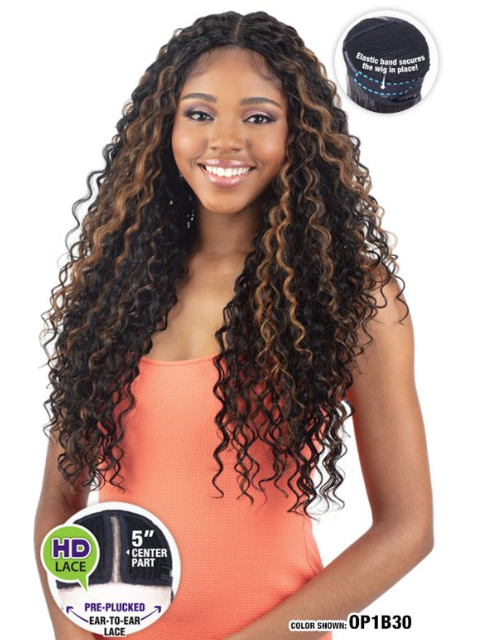 Model Model Premium Synthetic Gardenia HD Lace Front Wig - PEONY