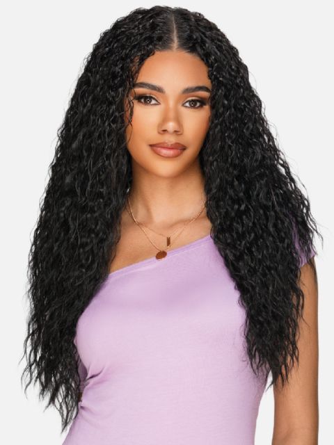 Vivica A Fox 100% Human Hair Blend U Part & V Part Wig - V-RING