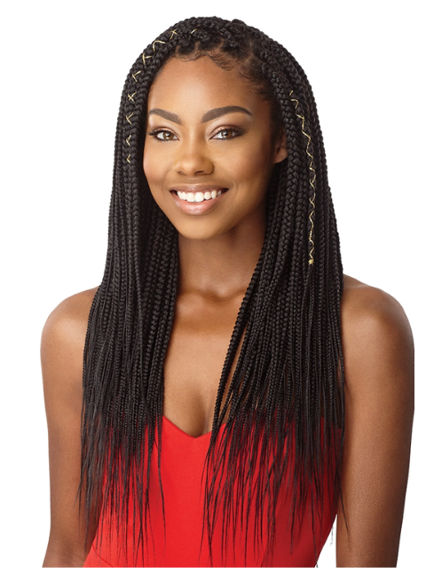 [MULTI PACKS DEAL] Outre X-Pression Box Braid Medium Natural Tip 45 St ...