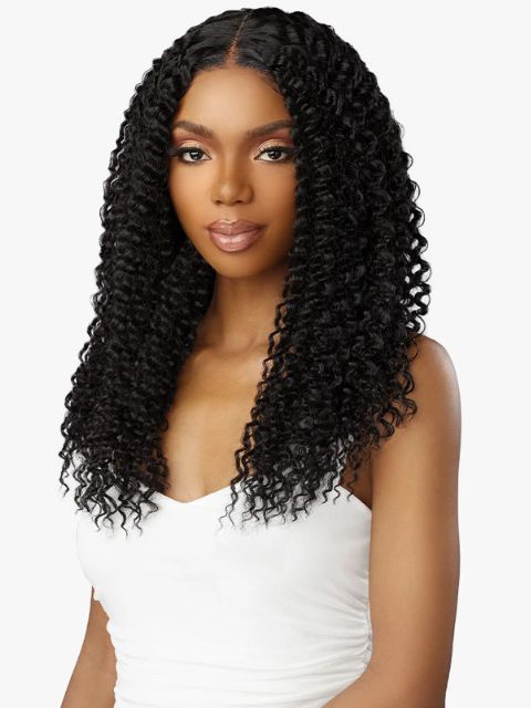 Sensationnel Butta Lace Human Hair Blend HD Lace Wig - KINKY WATER WAVE 18"