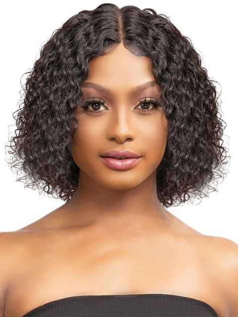 Janet Collection 100% Natural Virgin Remy Human Hair with 13X4 Frontal Part Glueless OKSANA Lace Wig