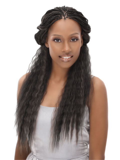 Janet EZ DIY 100% Natural Virgin Remy Human Hair Bundle Customized Wig Kit Body Wave Natural 121416