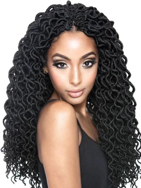 Mane Concept Afri Curled FAUX LOCS 18" Crochet Loop Braid *FINAL SALE *BFCM