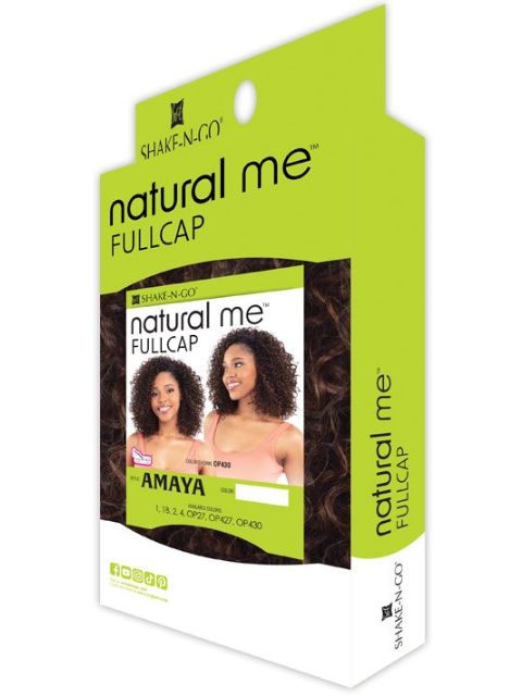 Shake N Go Natural Me Full Cap Half Wig- AMAYA