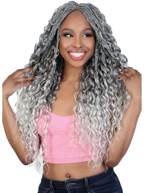 Motown Tress True 3X BOHO GODDESS BOX BRAID 22" Crochet Braid- C.BHBOX223