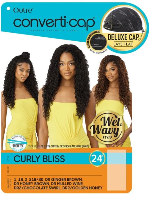 Outre Converti Cap Premium Synthetic Wig - W&W CURLY BLISS