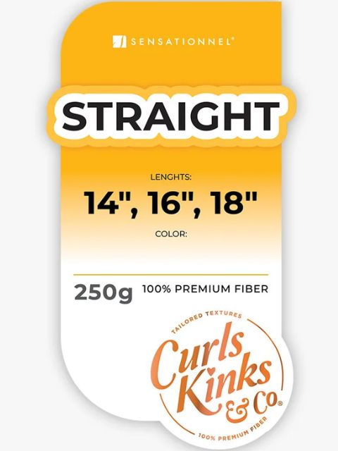 Sensationnel Premium Synthetic CURLS KINKS & CO_MULTI STRAIGHT Weaves