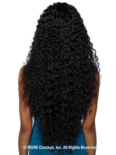 Mane Concept 100% Unprocessed Human Hair Trill 13x4 HD Glueless Lace Wig - TRE2120 WATER WAVE 30"