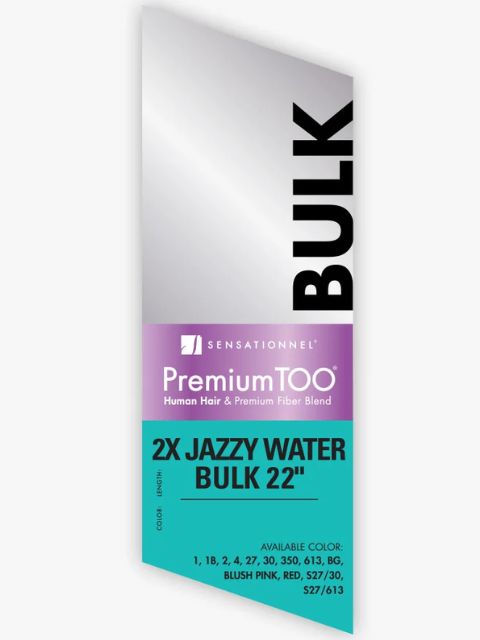 Sensationnel Premium Too Human Blend Braid 2X JAZZY WATER Bulk 22"