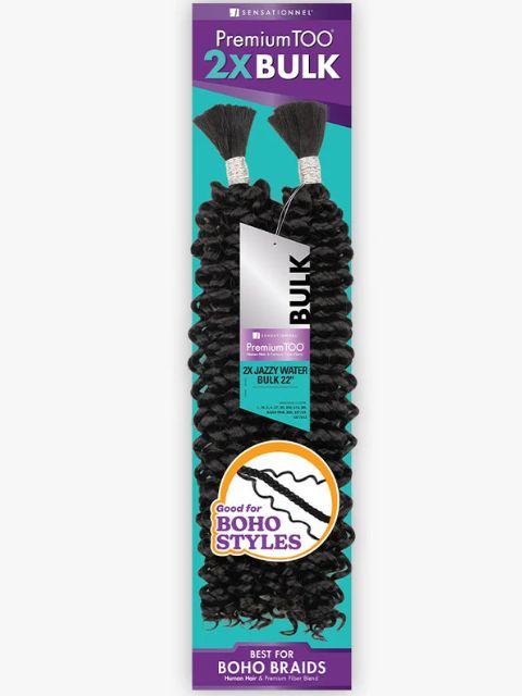 Sensationnel Premium Too Human Blend Braid 2X JAZZY WATER Bulk 22"