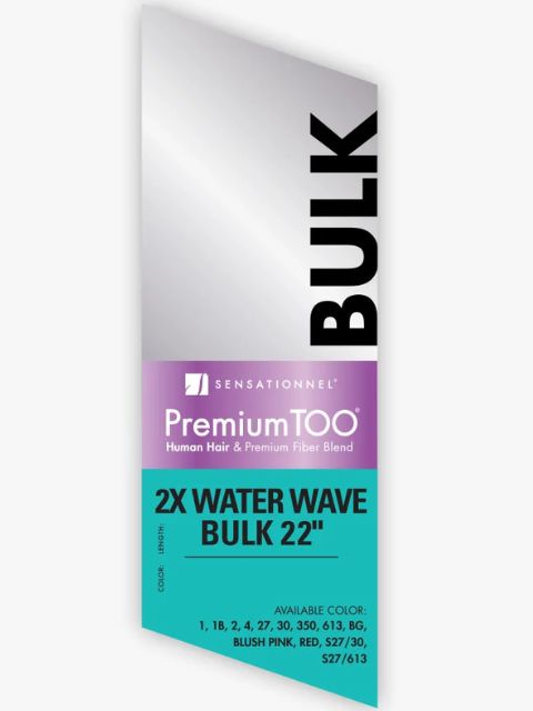 Sensationnel Premium Too Human Blend Braid 2X WATER WAVE Bulk 22"