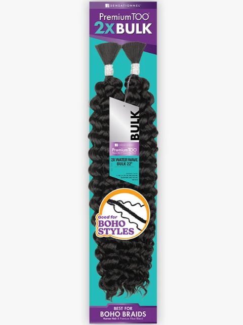 Sensationnel Premium Too Human Blend Braid 2X WATER WAVE Bulk 22"