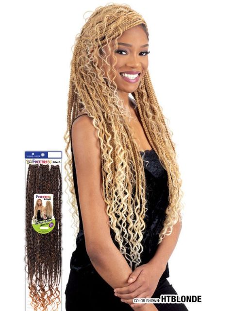 [MULTI PACK DEAL] Shake N Go FreeTress 3X REBEL BOHO BRAID 26" Braid - 10PCS