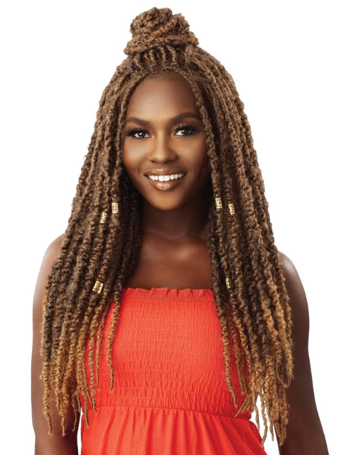 Outre X-Pression Twisted Up Glueless Lace Front Braid Wig - ISLAND SUMMER LOCS 24