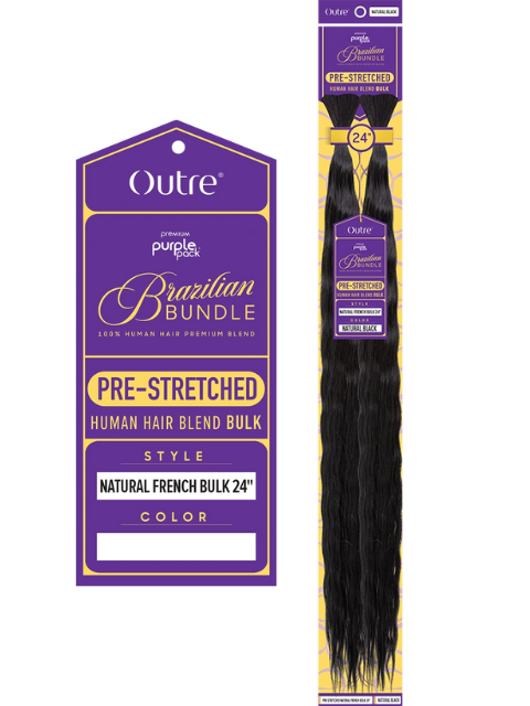 Outre Premium Purple Pack Brazilian Bundle NATURAL FRENCH Bulk